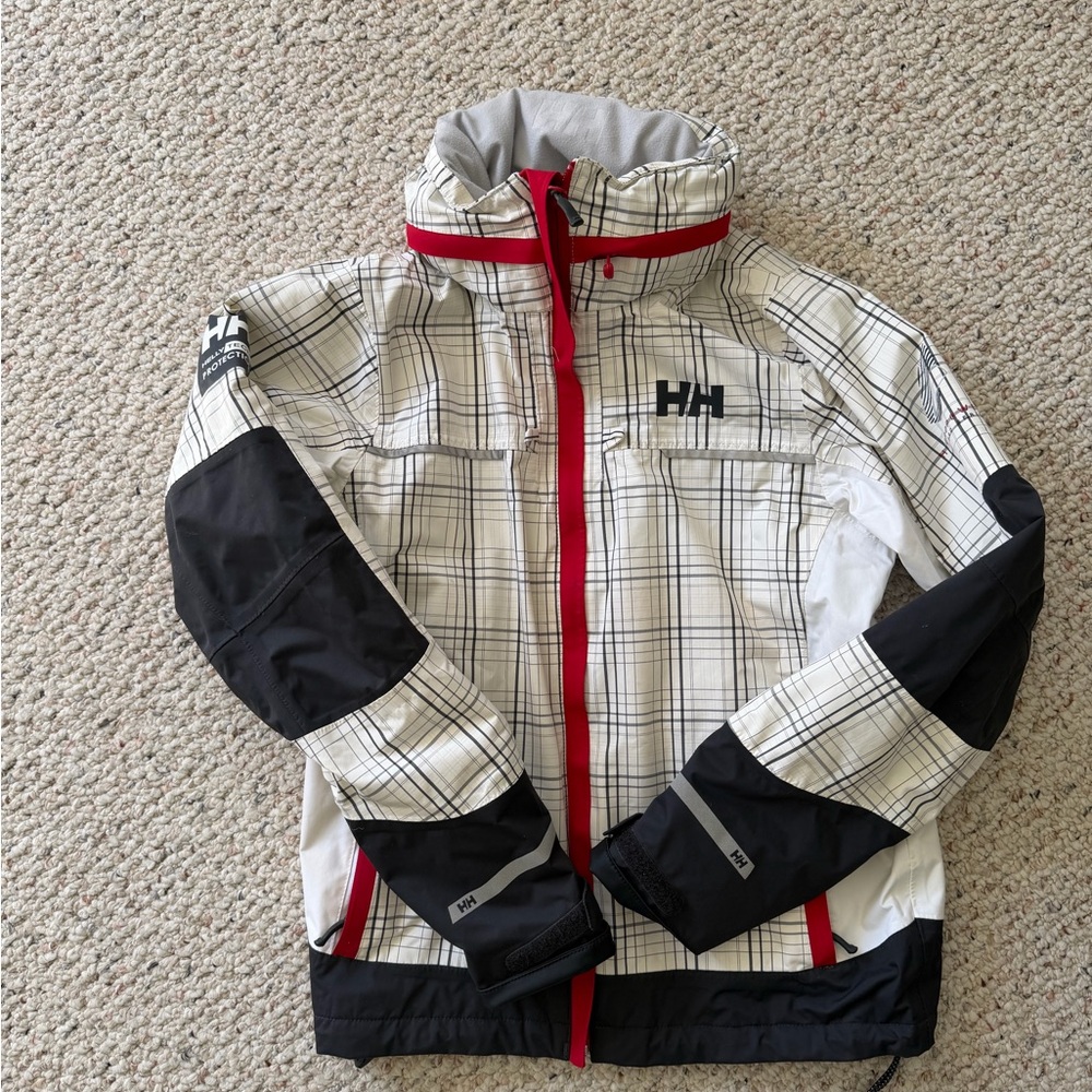 Helly Hansen Gray and Red Jacket - image 1